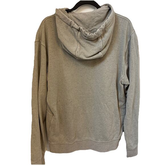 Nike Sportswear Club Fleece Speckled Beige Pullover Men’s Size Small FQ6166 - Picture 2 of 6